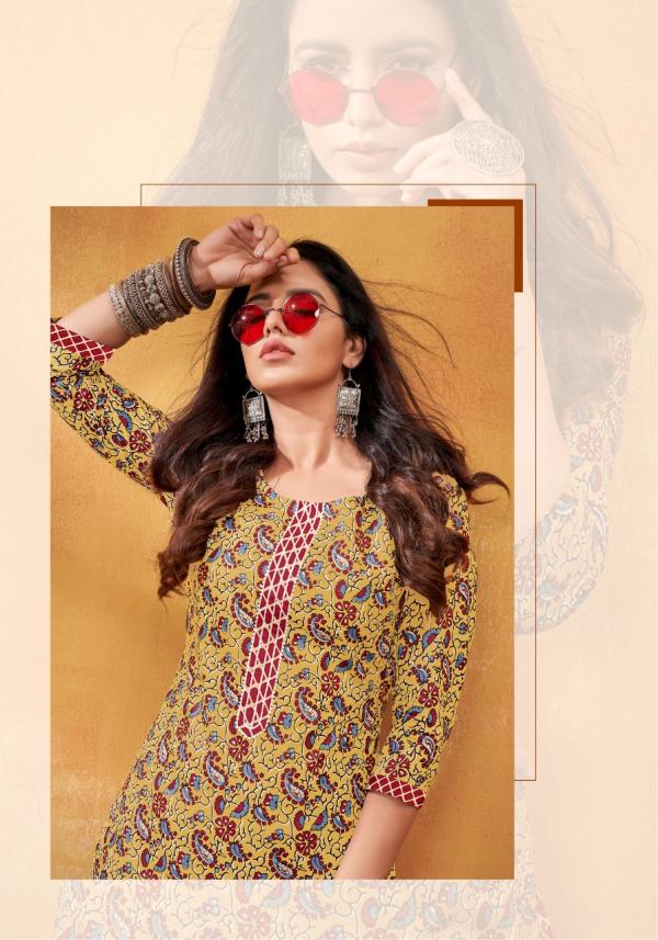 balaji shanaya vol-1 Cotton Designer kurti with pant Collection